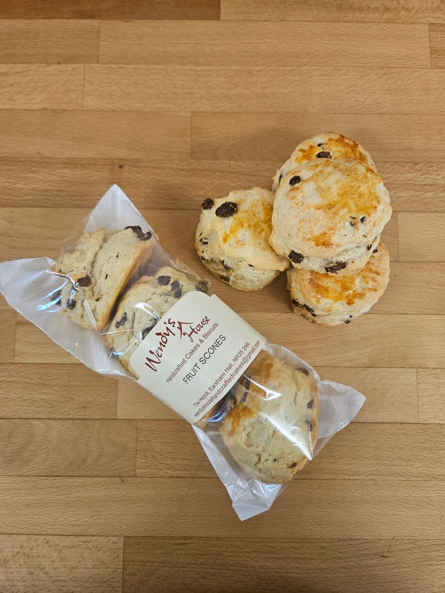 Fruit scones 4 pack