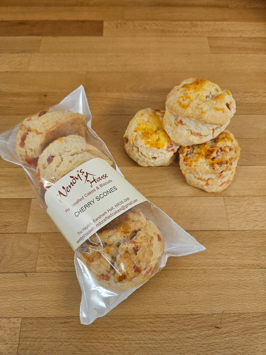 Cherry scones 4 pack