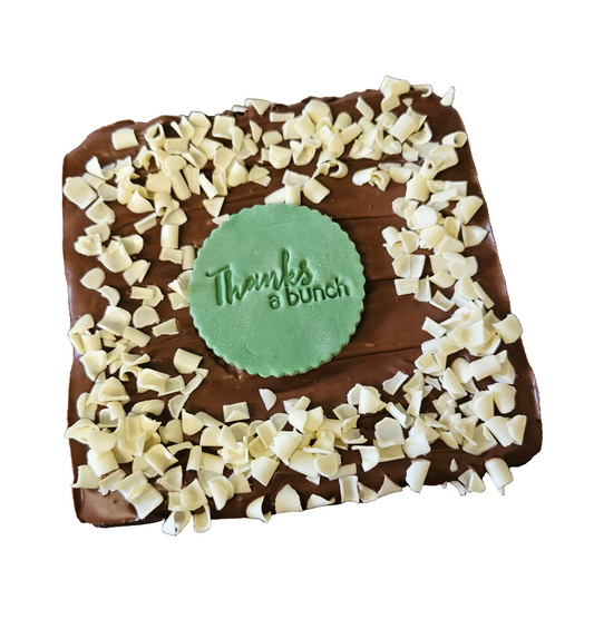 Brownie slab, Thank you gift, Teacher gift, Postal treat